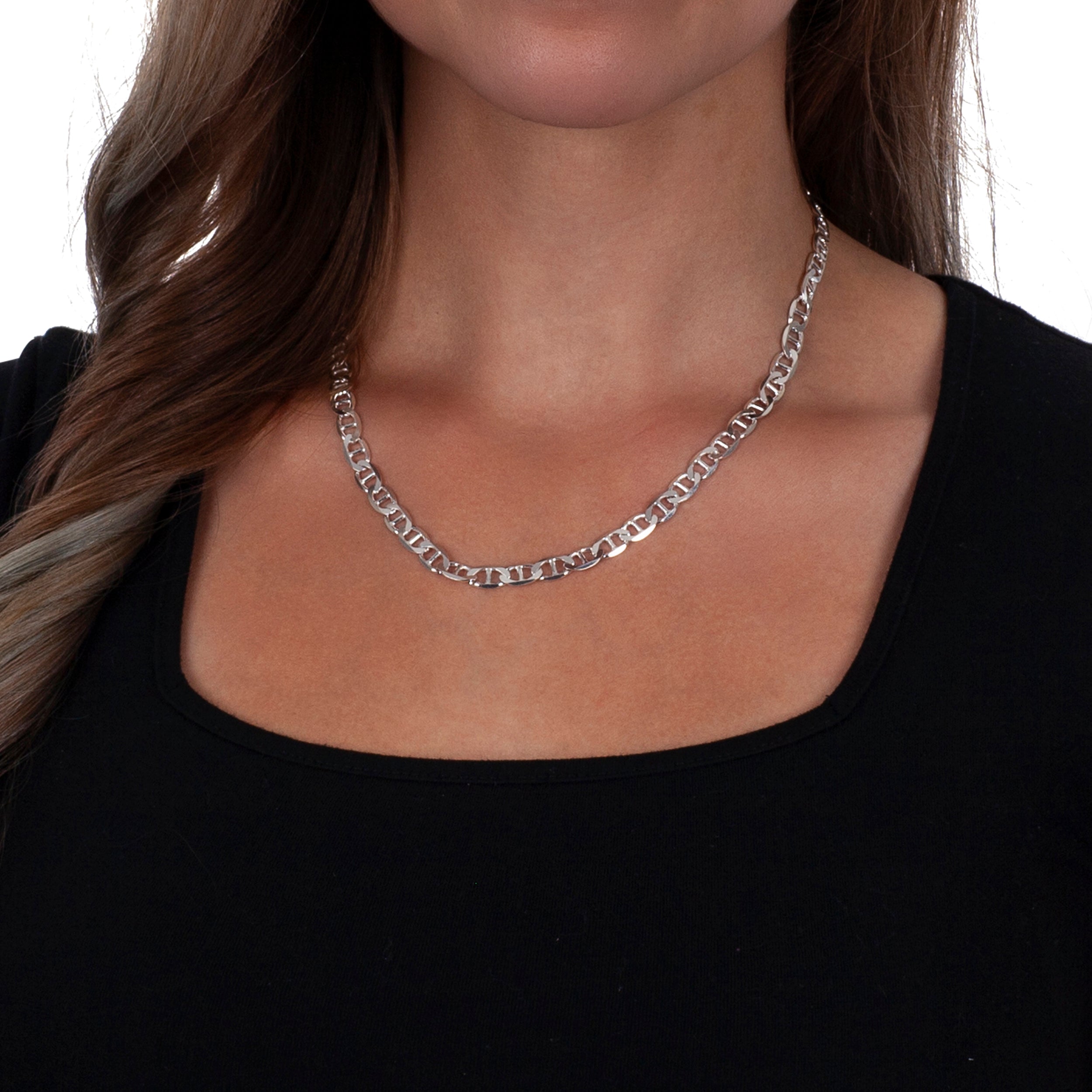 6.5mm Flat Mariner Gucci Chain