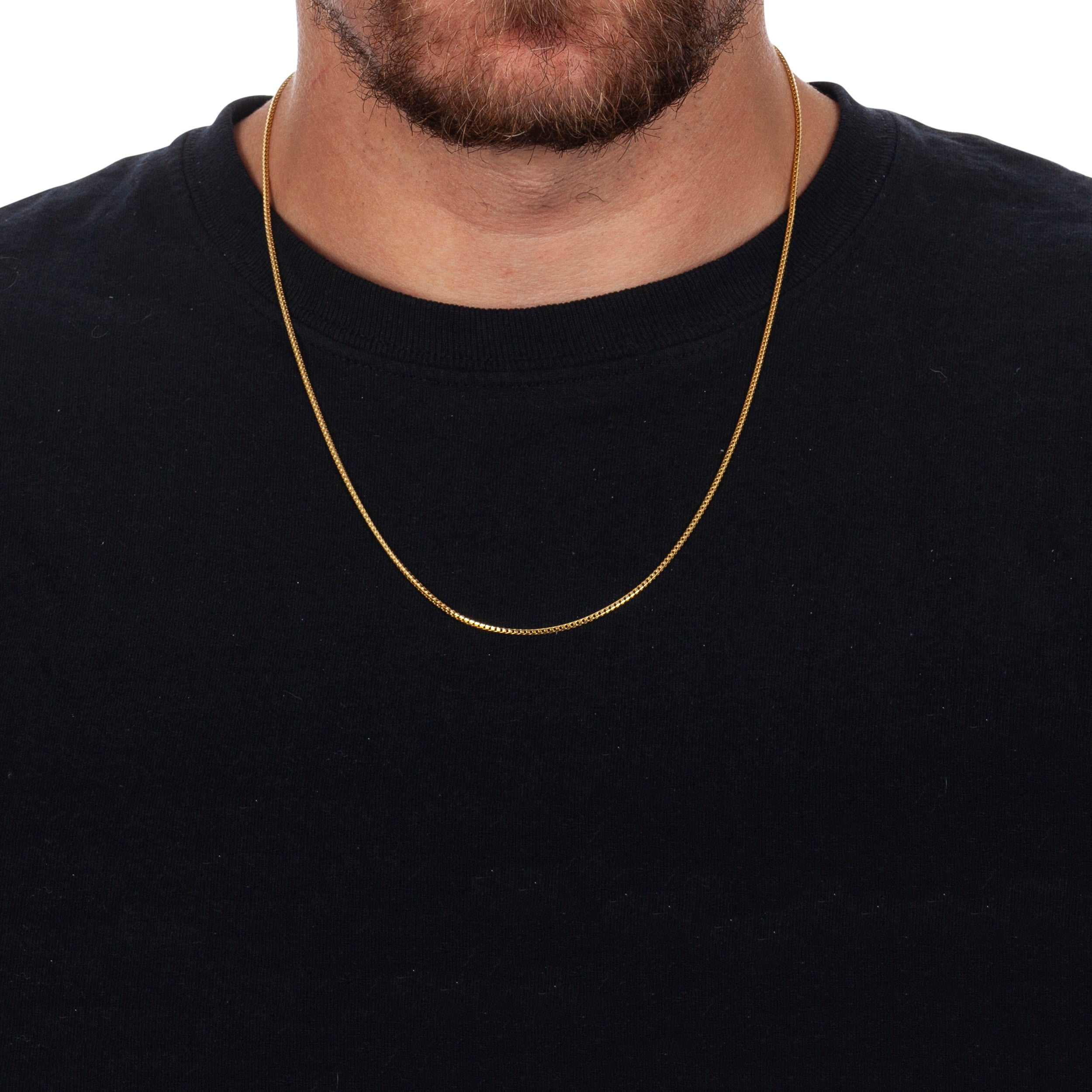 Franco chain on neck top