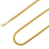 925 Sterling Silver 4mm Miami Cuban Gold Plated Chain
