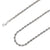 925 Sterling Silver 3.5mm Rope Diamond Cut Chain