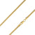 925 Sterling Silver 3mm Miami Cuban Gold Plated Chain