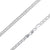 925 Sterling Silver 5mm Rambo Chain