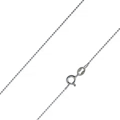 925 Sterling Silver 1mm Ball Bead Chain
