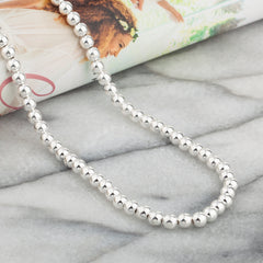  Sterling Silver Ball Bead Chain