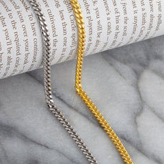 Sterling Silver Miami Cuban Rhodium Plated